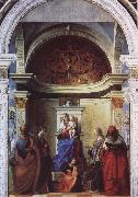 Giovanni Bellini Saint Zaccaria Altarpiece Sweden oil painting artist
